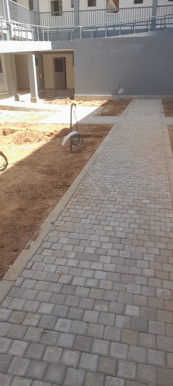 Soft Landscaping Work at New Elders' Home Building Complex at Katharagama