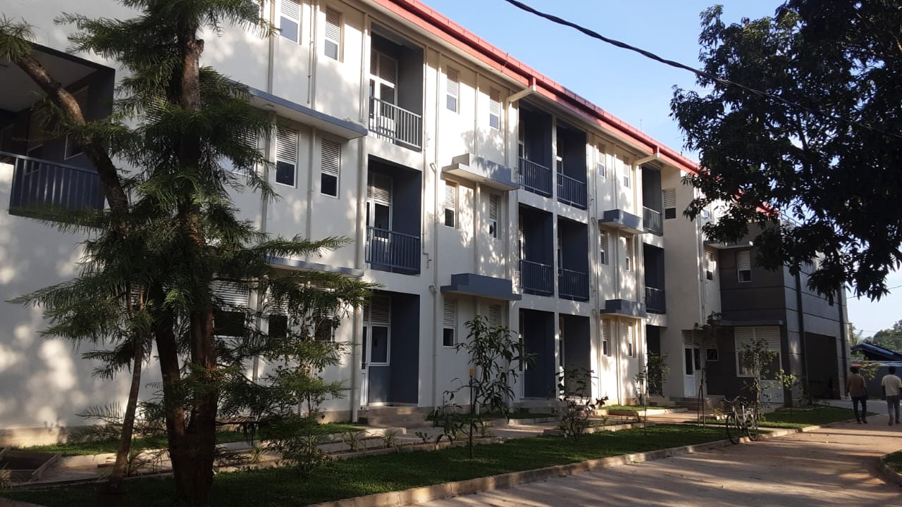 Soft Landscaping Work at New Elders' Home Building Complex at Katharagama